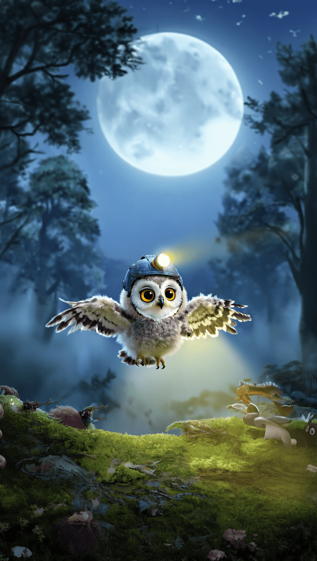 Luna The Curious Baby Owl