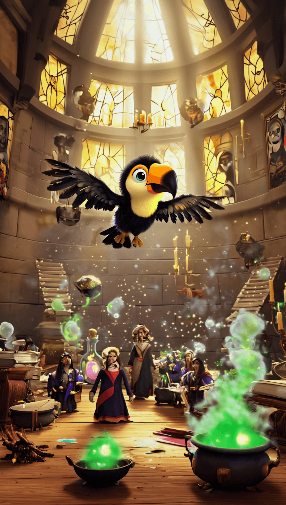 Rio The Energetic Baby Toucan