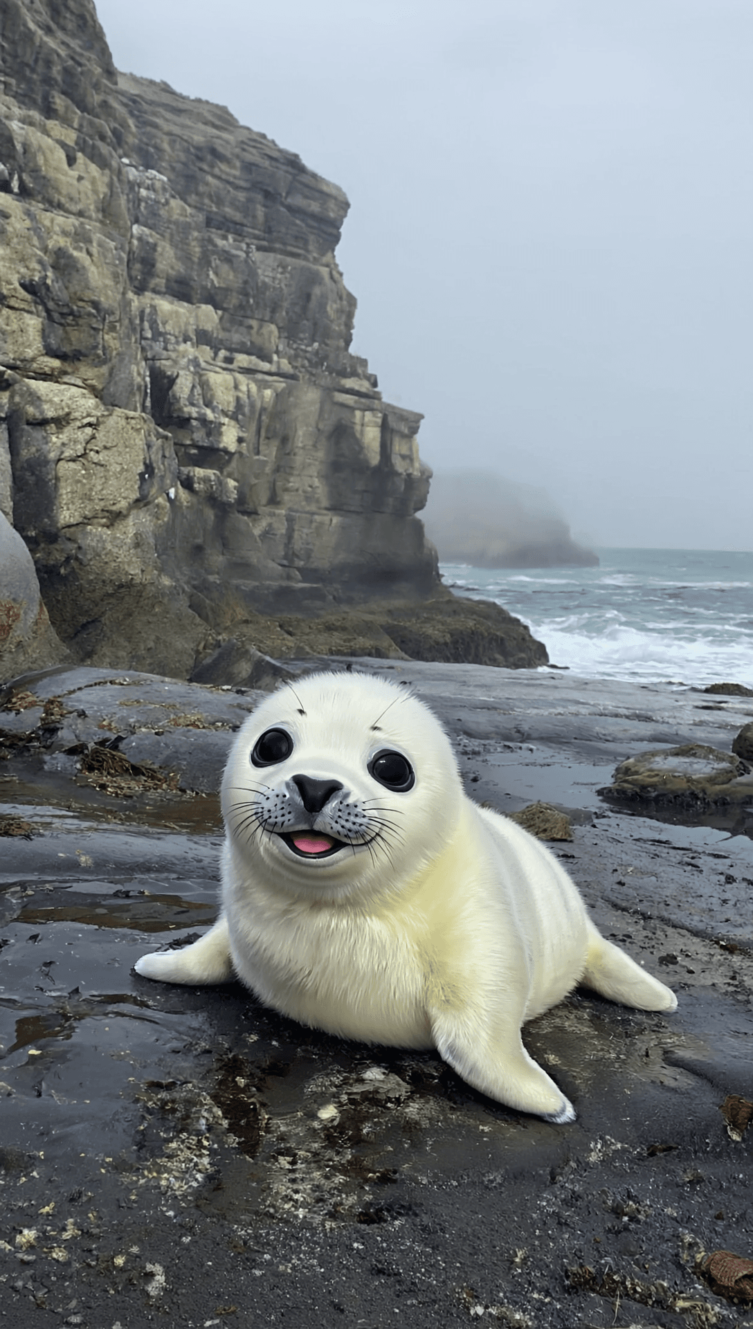 Snowie The Splashy Seal